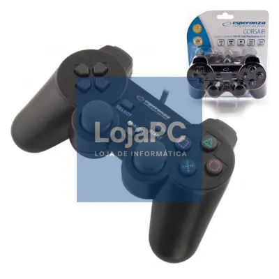 Comando P/ Consola/Pc 2 Analógicos USB Vibração Corsair