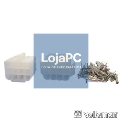 CONJUNTO DE CONECTORES MULTIFUNÇÕES P/ CABOS VELLEMAN
