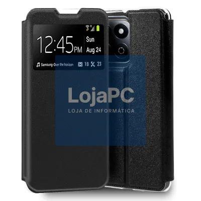 COOL Flip Cover for Honor 200 Smart 5G Smooth Black