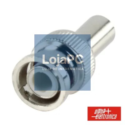 FICHA BNC MACHO P/CRAVAR P/ CABO RG59