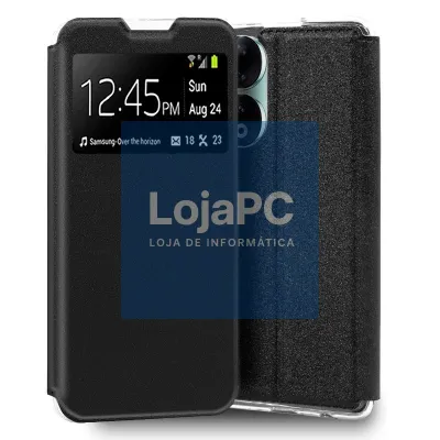 COOL Flip Cover for Honor 90 5G Smooth Black