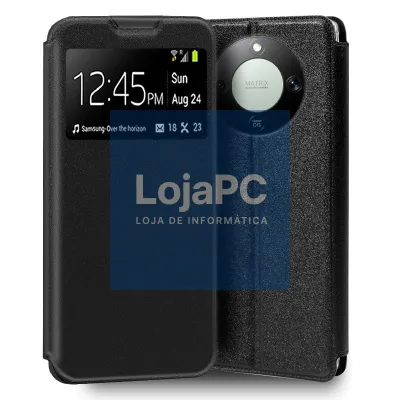 COOL Flip Cover for Honor Magic 8 Lite / Honor X9D Smooth Black