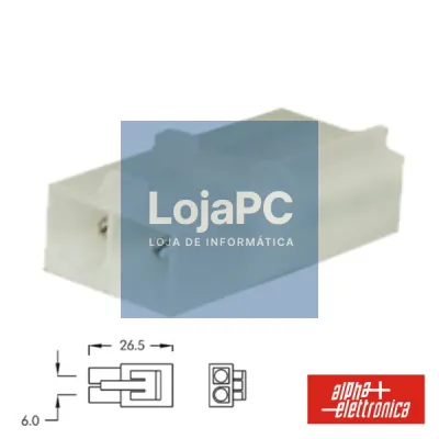 FICHA P/ BATERIA IRREVERSÍVEL