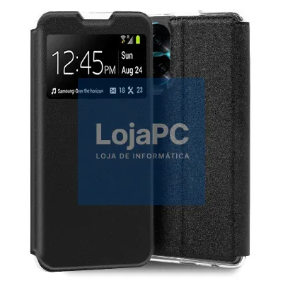 COOL Flip Cover for Huawei Honor 90 Lite Smooth Black