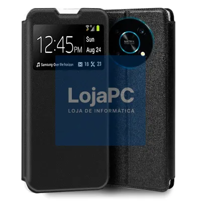 COOL Flip Cover for Huawei Honor Magic 4 Lite Smooth Black