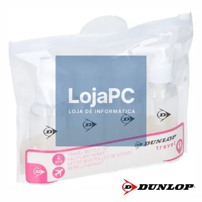 CONJUNTO 4 FRASCOS DE VIAGEM PP DUNLOP