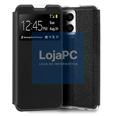 COOL Flip Cover for Huawei Honor X8 5G / 70 Lite / X6 Smooth Black