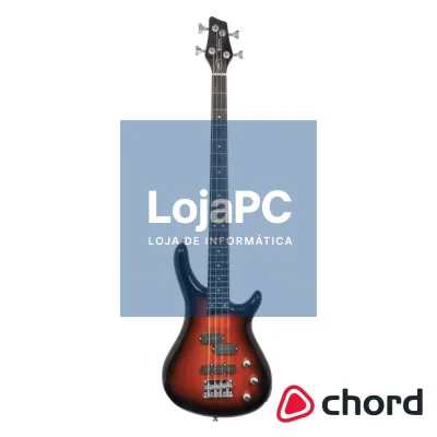 Baixo Elétrico Split Coil + Single Coil Sunburst CHORD