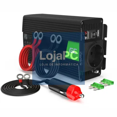 Conversor 24V-230V USB 300W Onda Modificada GREEN CELL