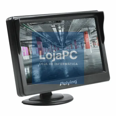 Monitor 5" P/ Câmara de Marcha-Atrás P/ Automóvel IP67