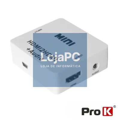 CONVERSOR HDMI -> HDMI AMPLIFICADO SAÍDA ÁUDIO SPDIF PROK