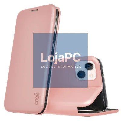 COOL Flip Cover for iPhone 13 mini Elegance Rose Gold