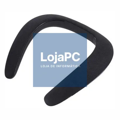Coluna Bluetooth P/ Pescoço 2x3W Preto