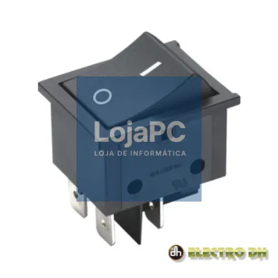 INTERRUPTOR BASCULANTE 16A-250V DPST (ON)-OFF EDH