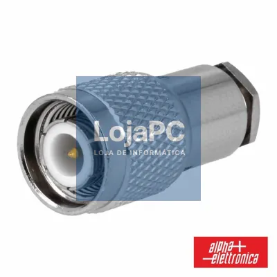 FICHA TNC MACHO DE SOLDAR P/ CABO RG58/U RG223/U