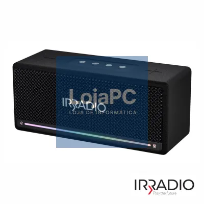 Coluna Bluetooth Portátil 56W USB/BT/TWS LED RGB IRRADIO