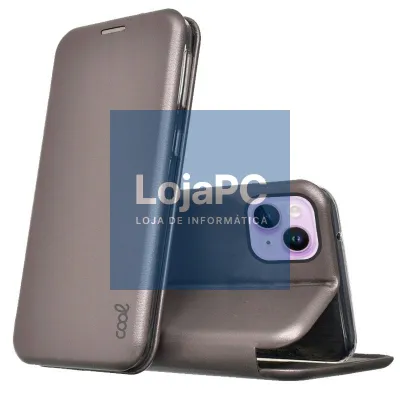 COOL Flip Cover for iPhone 14 Elegance Silver