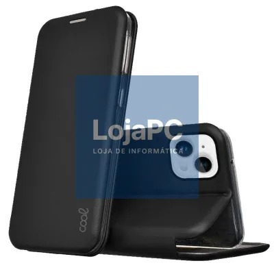 COOL Flip Cover for iPhone 14 Plus Elegance Black