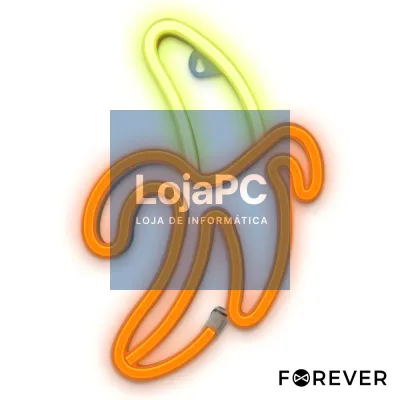 Luz LED Neon Em Forma de Banana