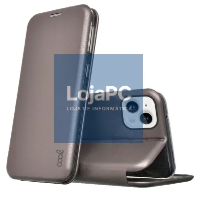 COOL Flip Cover for iPhone 14 Plus Elegance Silver