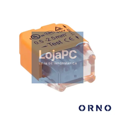 Ligador Rápido 2 Condutores 0.75-2.5mm² 100x ORNO
