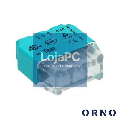 Ligador Rápido 3 Condutores 0.75-2.5mm² 100x ORNO