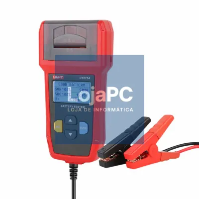 Testador De Baterias De Automóvel Digital C/USB E Impressora