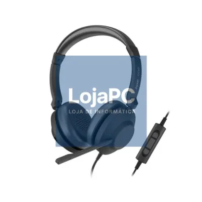 AURICULAR AXTEL ONE UC STEREO USB-A + ADAPT USB-C