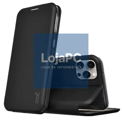 COOL Flip Cover for iPhone 15 Pro Max Elegance Black