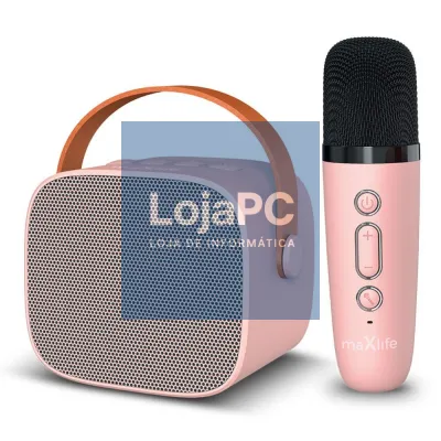 Coluna Bluetooth Portátil C/ Micro 10W AUX/USB/SD/BT