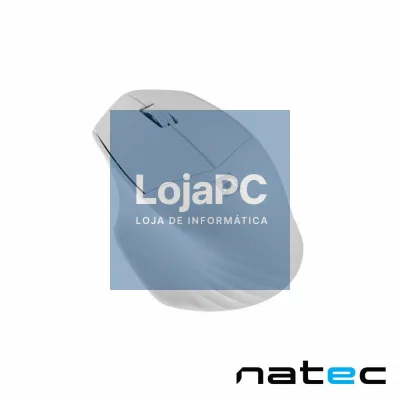 Rato Óptico SISKIN 2 S/ Fios 1600DPI USB/BT Branco NATEC