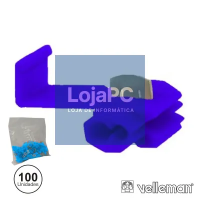 CONJUNTO DE 100 QUICK SPLICE AZUIS