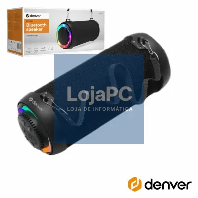 Coluna Bluetooth Portátil 100W FM/AUX/USB/TWS DENVER