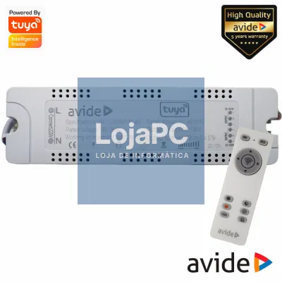 Controlador P/ Iluminação C/ Comando 2.4G 40-80W Tuya AVIDE
