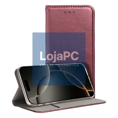COOL Flip Cover for iPhone 16 Pro Smooth Burgundy