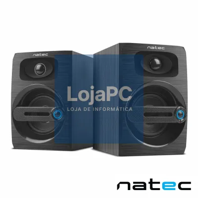 Conjunto 2 Colunas PC 2.0 6W Jack/USB NATEC