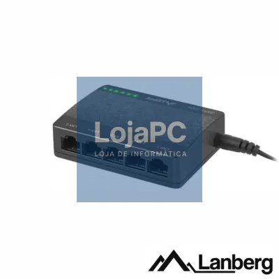 Switch de Rede Ethernet 1GB/s 5 Portas RJ45 LANBERG