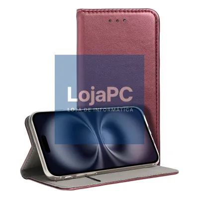 COOL Flip Cover for iPhone 16 Smooth Burgundy