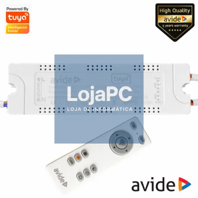 Controlador P/ Iluminação C/ Comando 2.4G 80-120W Tuya AVIDE
