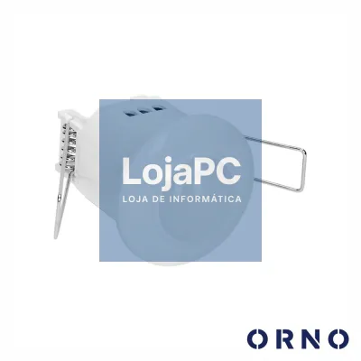 Mini Detector De Movimentos Pir P/ Encastrar Branco ORNO