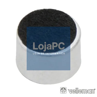 CÁPSULA P/ MICROFONE ELECTRET Ø10MM VELLEMAN
