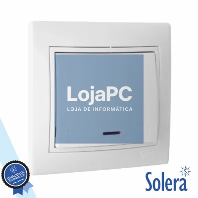Pulsador Campainha Parede Encastrar 10A 250V SOLERA