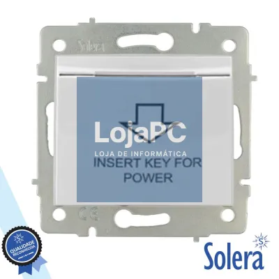 Interruptor de Cartão Magnético Sem Moldura SOLERA