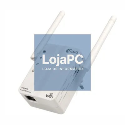 Repetidor Sinal WiFi 2.4GHz 300Mbps RJ45
