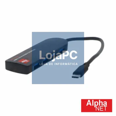 Hub USB-C 3.2 Com 4x USB-A 3.0 ALPHANET