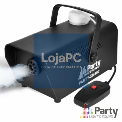 MÁQUINA DE FUMOS 400W PRETA PARTY