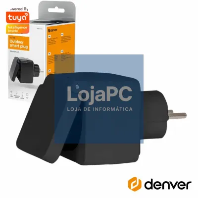 Tomada Elétrica Schuko Smart Home Wifi TUYA DENVER