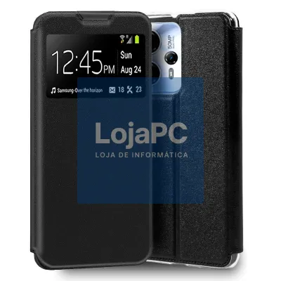 COOL Flip Cover for Motorola Moto G13 / G23 Smooth Black