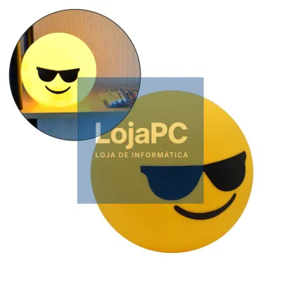 Lâmpada LED Forma Emoji