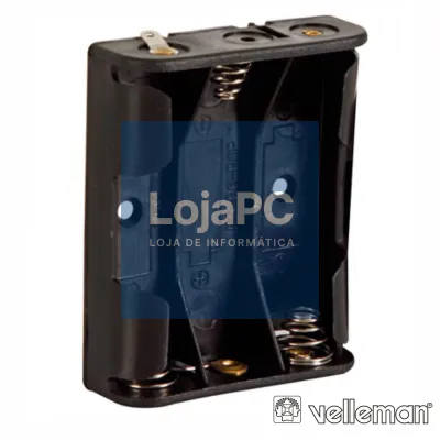 SUPORTE P/ 3 PILHAS AA VELLEMAN